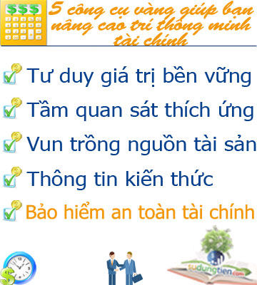 5 công cụ thông minh tài chính